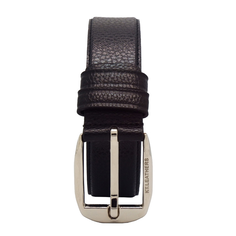 کمربند مردانه کیتی مدل چرم قلابدار دوختی کد T684IN705