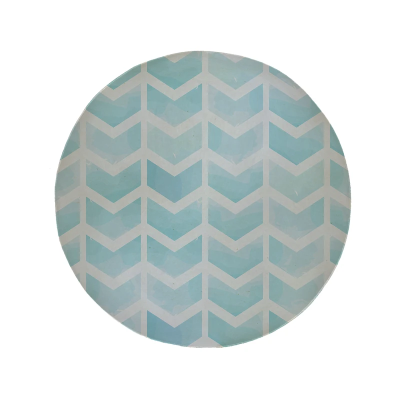 پادری مدل دایره طرح آبرنگی کد 9016 سایز 90 × 90 سانتی متر 