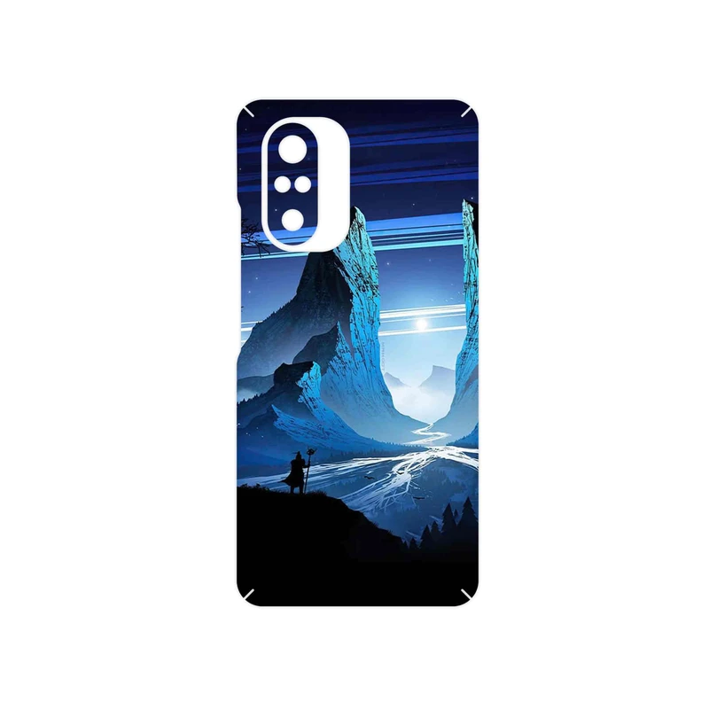 برچسب پوششی ماهوت مدل Blue Mountains Digital Art مناسب برای گوشی موبایل شیائومی Mi 11i