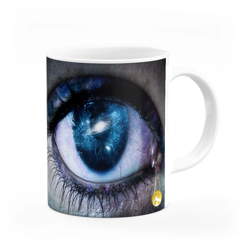 ماگ هومرو طرح گلکسی کهکشان مدل MG8702