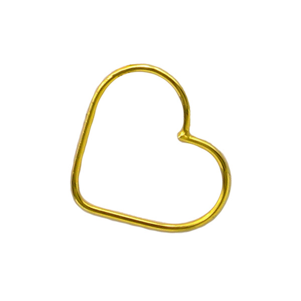 آویز گردنبند طلا 18 عیار زنانه کاپانی طرح قلب کد KP002