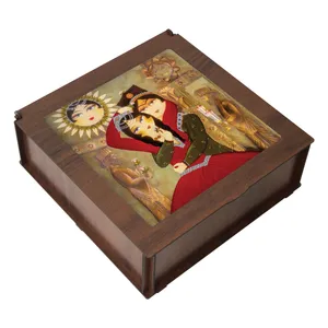 جعبه هدیه  چوبی مدل  JDG08