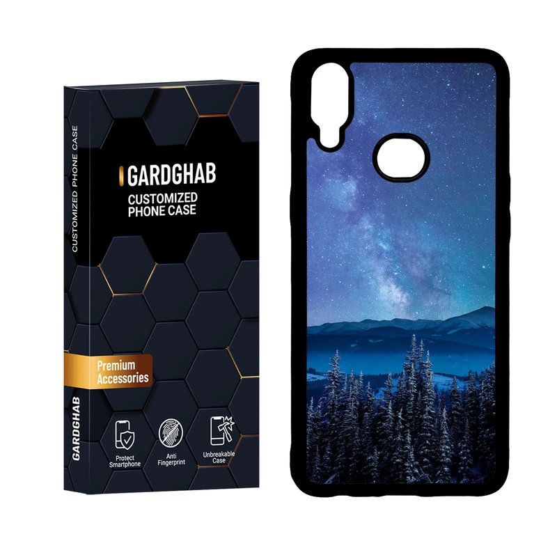 کاور گارد قاب مدل دورژله ای منظره و طبیعت مناسب برای گوشی موبایل سامسونگ Galaxy A10s