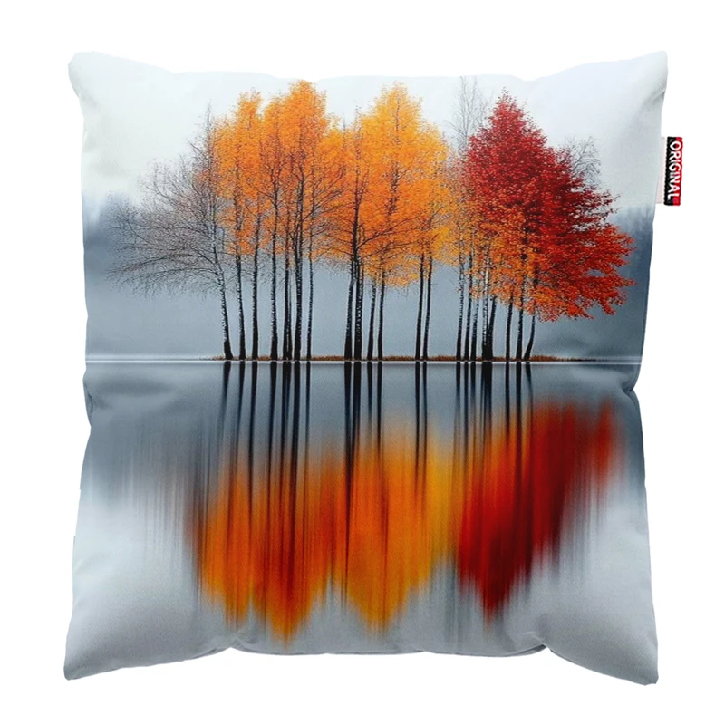 کوسن پاد آفرین مدل درخت پاییز کد6 سایز30*30 سانتی متر