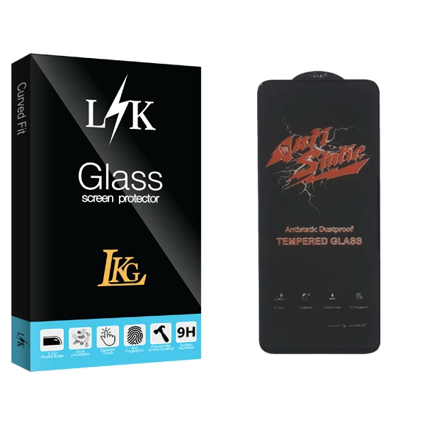 محافظ صفحه نمایش ال کا جی مدل LK Glass ANTI-STATIC مناسب برای گوشی موبایل شیائومی POCO F3