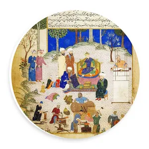 دیوارکوب طرح نگارگری ایرانی مدل wtb243