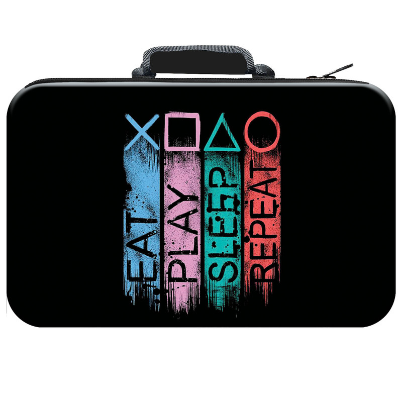 کیف حمل کنسول پلی استیشن 5 اسلیم مدل EAT-PLAY-SLEEP-REPEAT