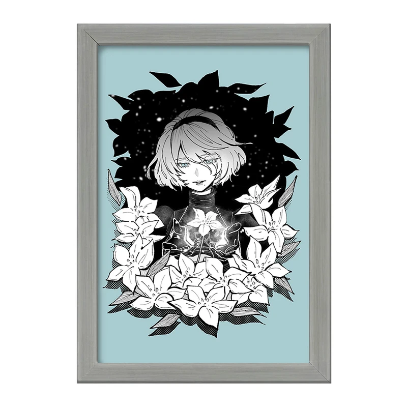 تابلو خندالو طرح بازی نیر اتوماتا (Nier Automata)  کد 31591