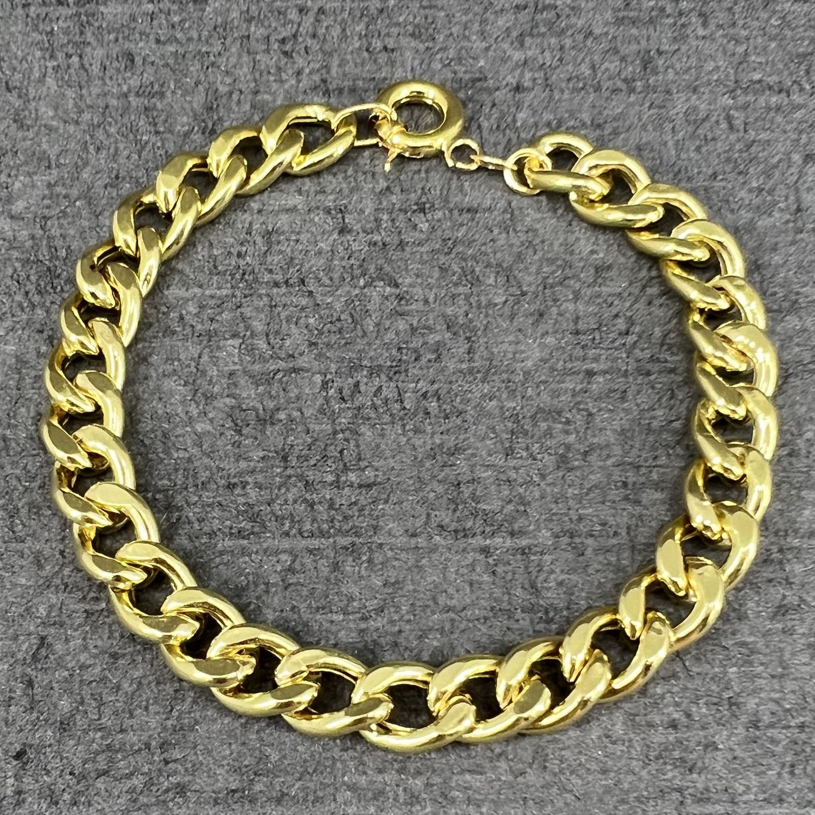 دستبند طلا 18 عیار مردانه دوست خوب مدل dk064 -  - 1