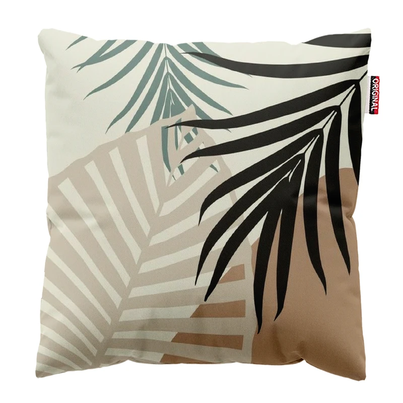 کوسن پاد آفرین مدل گل و برگ کد PK303418 سایز 30*30 سانتی متر