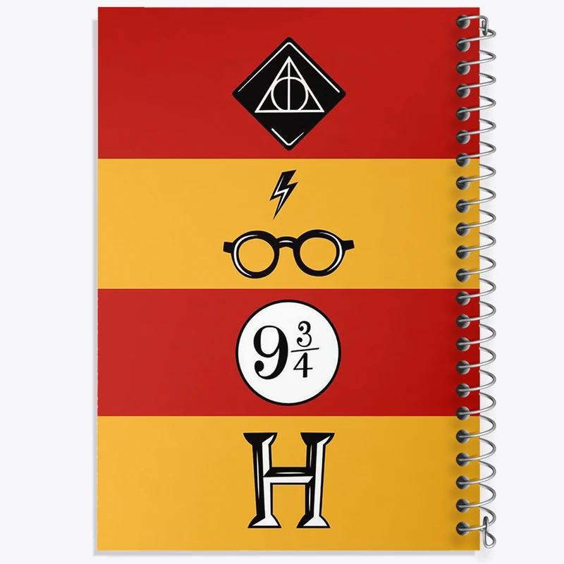 دفتر مشق 100 برگ خندالو طرح هری پاتر (Harry Potter) کد N2101