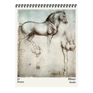 دفتر طراحی 50 برگ مینور استودیو مدل A4-2030