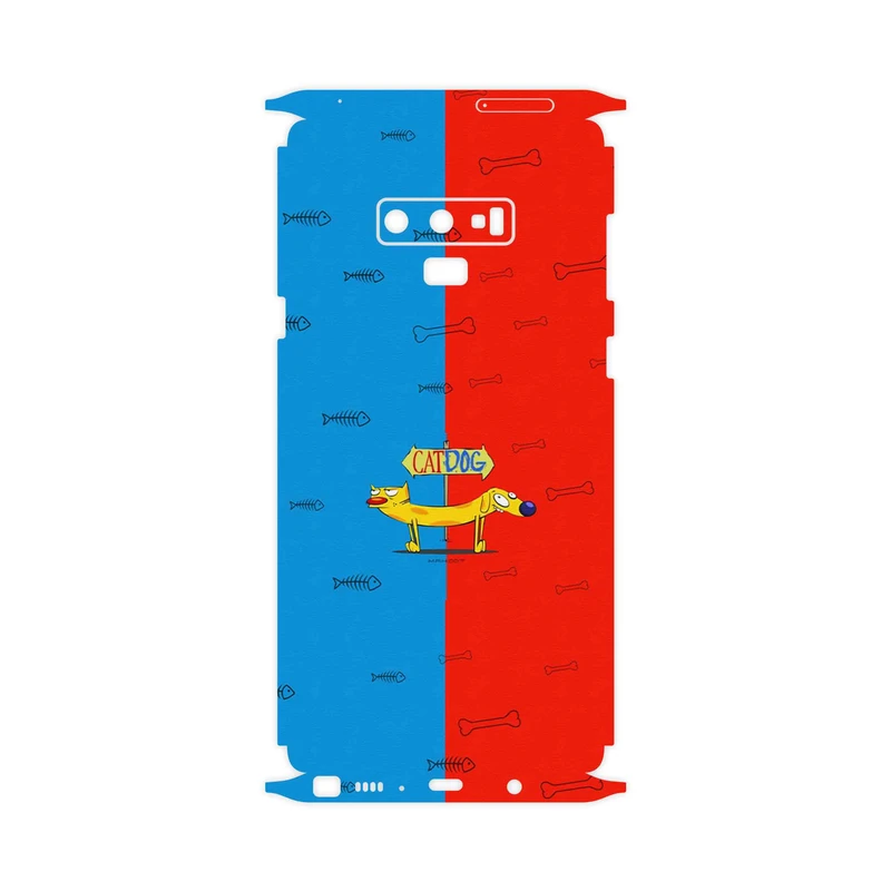 برچسب پوششی ماهوت مدل CatDog-FullSkin مناسب برای گوشی موبایل سامسونگ Galaxy Note 9