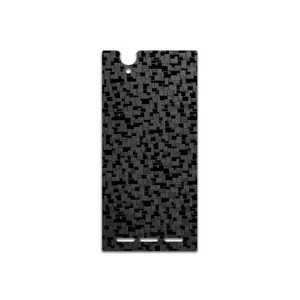 MAHOOT Black-Silicon Cover Sticker for Sony Xperia T2 Ultra