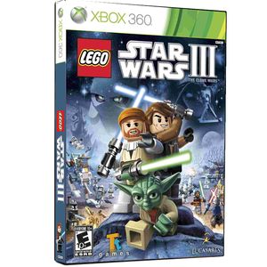 بازی LEGO Star Wars III the Clone Wars مخصوص XBOX 360