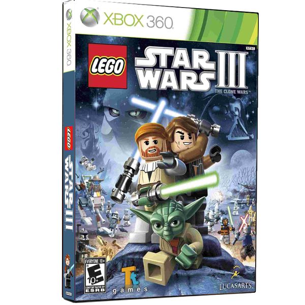 بازی  LEGO Star Wars III the Clone Wars مخصوص XBOX 360