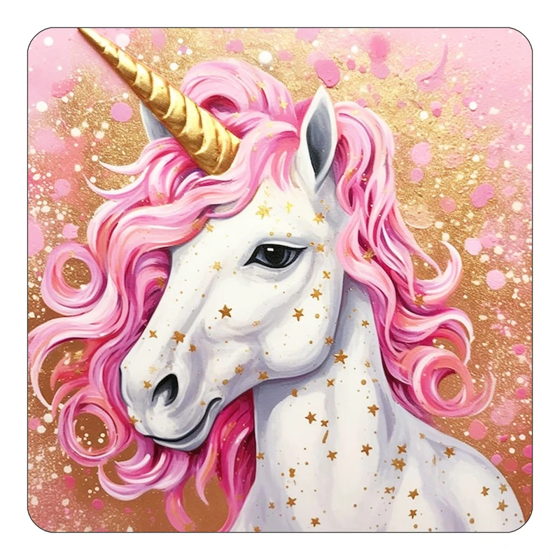 مگنت کاکتی طرح اسب تک شاخ و یونیکورن مدل mp31593