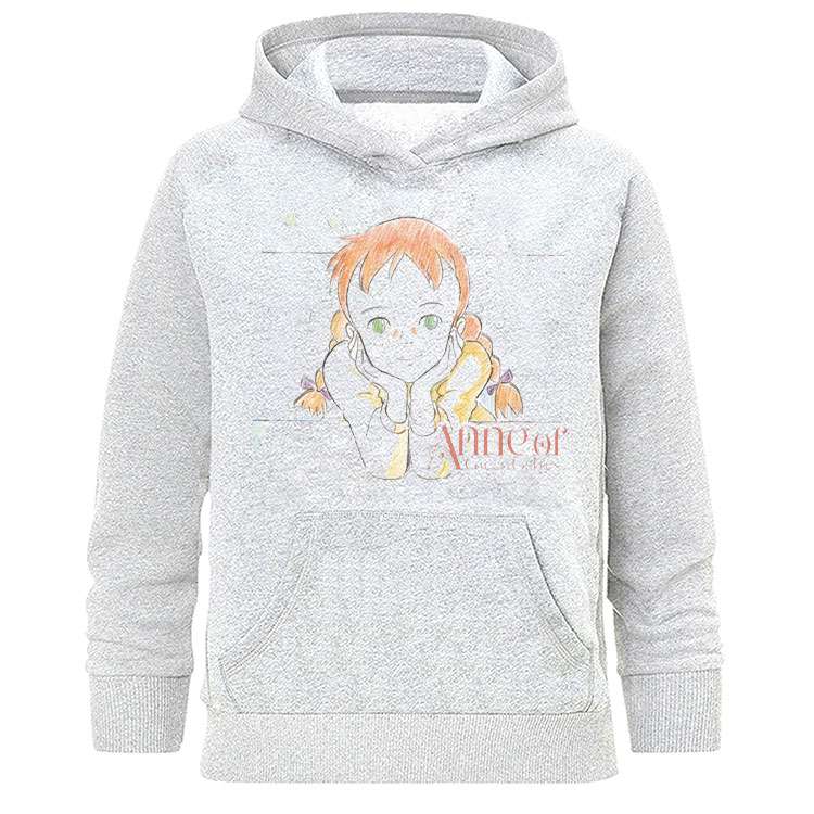 هودی زنانه طرح آنه شرلی مدل Z727