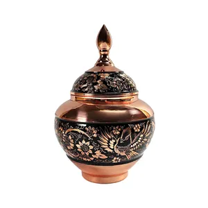 شکلات خوری مسی مدل اماس تراش سیبی کد MM25