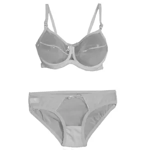 ست شورت و سوتین زنانه مدل شیشه ای