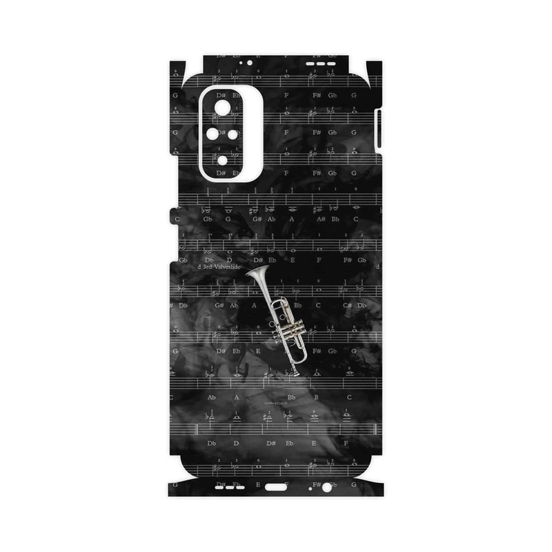 برچسب پوششی ماهوت مدل Trumpet-FullSkin مناسب برای گوشی موبایل شیائومی Redmi Note 10