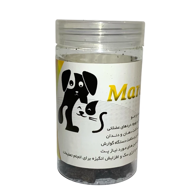 تشویقی سگ ماردین مدل‌ Chicken liver treats وزن 80 گرم