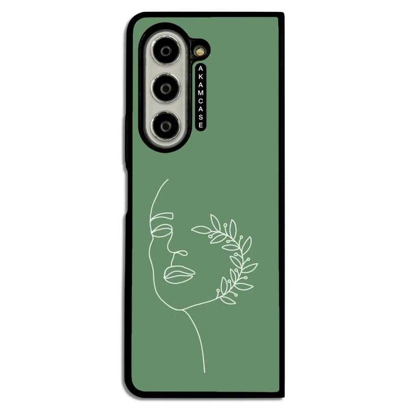کاور آکام مدل AMC-WSGZFOLD5-GREEN-24 مناسب برای گوشی موبایل سامسونگ Galaxy Z Fold 5