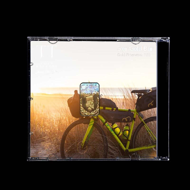 شمش طلا 18 عیار گالری طلا توسطی مدل D8DBA8