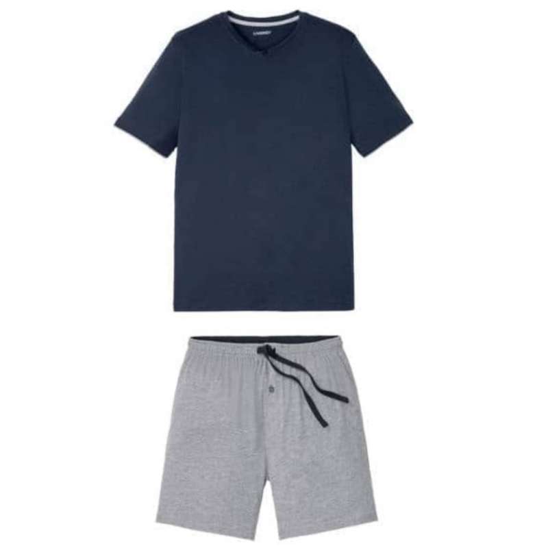 ست تی شرت و شلوارک مردانه لیورجی مدل L2022