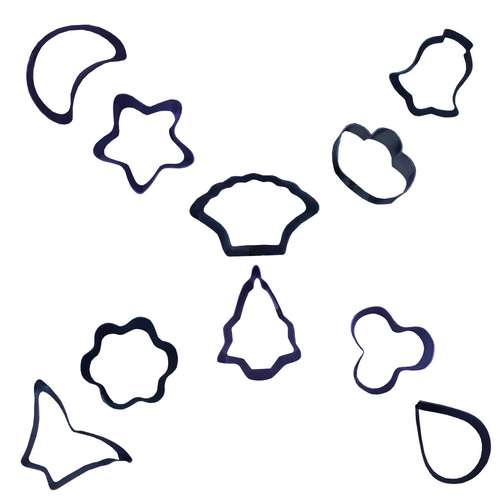 کاتر شیرینی پزی مدل نخودچی مجموعه 10 عددی