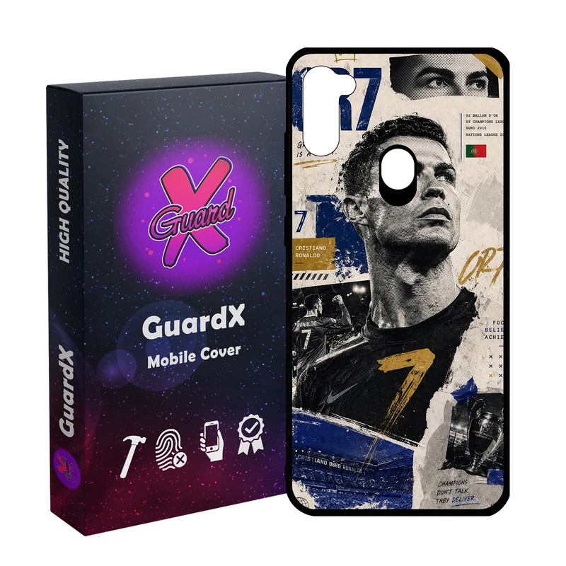 کاور گارد ایکس طرح CR7 مدل 11096 مناسب برای گوشی موبایل سامسونگ Galaxy A11/M11