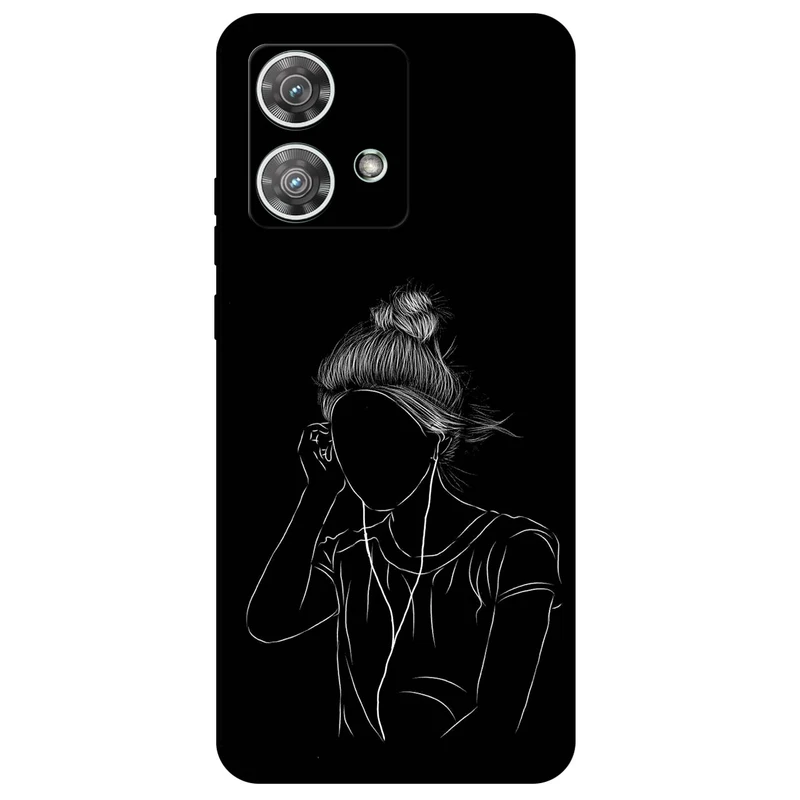 کاور مگافون طرح مینیمال مدل 1858 مناسب برای گوشی موبایل موتورولا Moto Edge 40 Neo