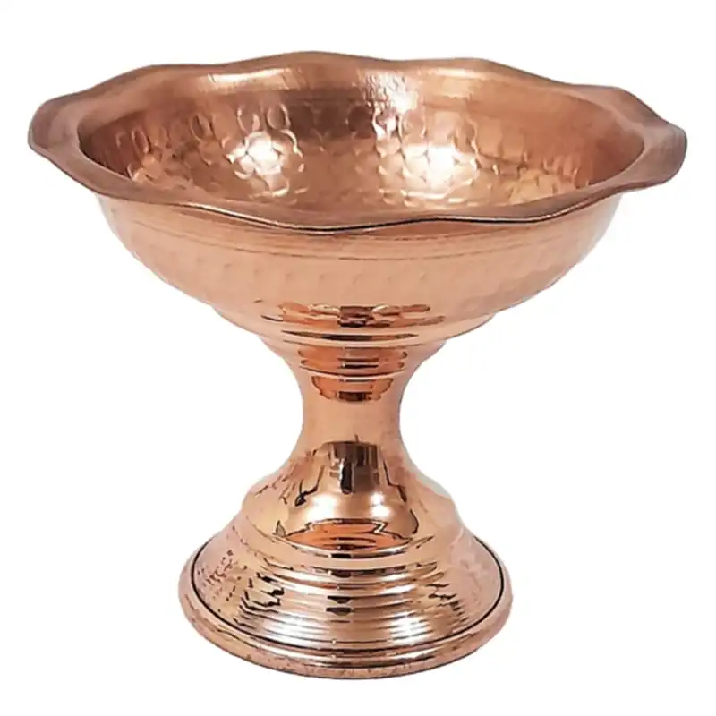 بستنی خوری مسی مدل نقلی کد GM147 مجموعه 6عددی