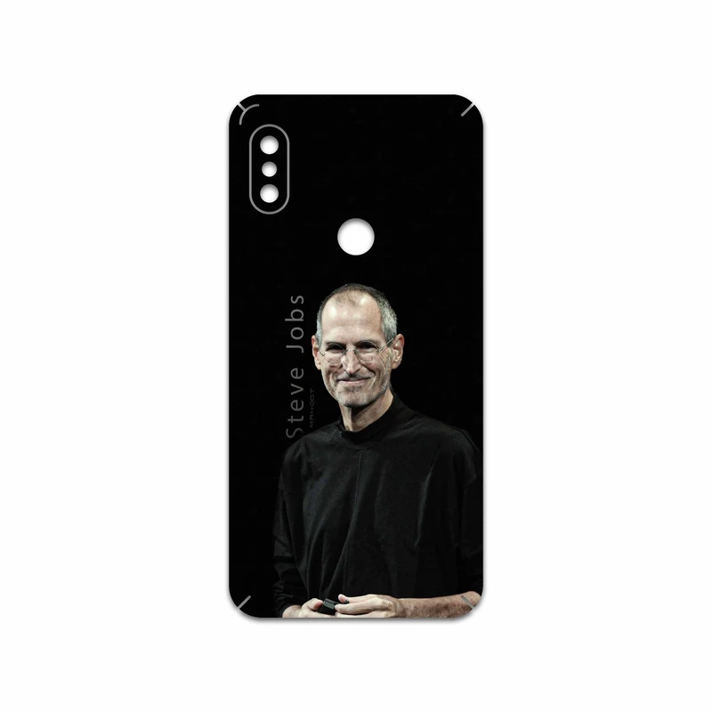 برچسب پوششی ماهوت مدل Steve Jobs مناسب برای گوشی موبایل شیائومی Redmi Note 6 Pro