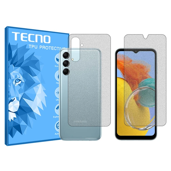 محافظ صفحه نمایش مات تکنو  مدل HyMTT  مناسب برای گوشی موبایل سامسونگ Galaxy M14  به همراه محافظ پشت گوشی