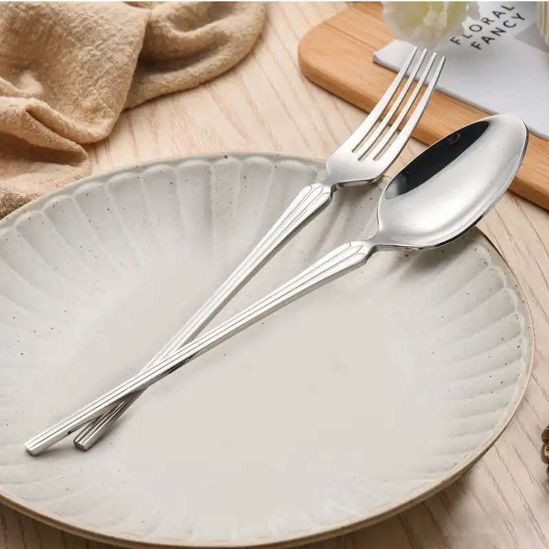 قاشق و چنگال جی فی نی کد 03 مجموعه 2 عددی