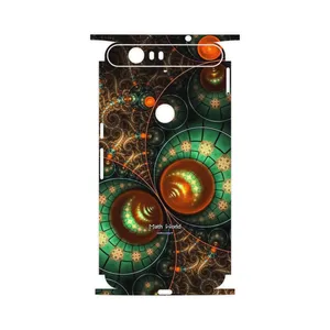 MAHOOT Mathematical Geometric Shape 3-FullSkin Cover Sticker for Google Nexus 6P