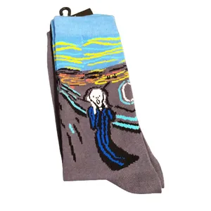 جوراب چتیک مدل نقاشی جیغ