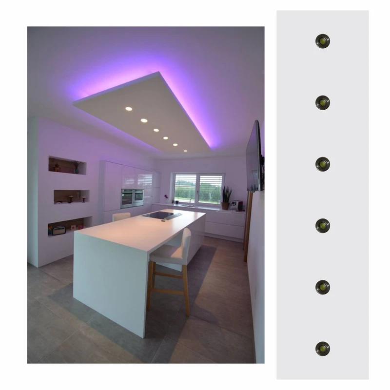 عکس شماره 3 : کناف پیش ساخته سقف مدل آرک طرح مستطیل راهرو