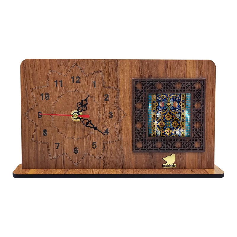 ساعت رومیزی مبین ایده مدل شعر B-h46