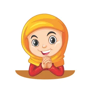 استند تولد طرح دختر باحجاب موفق کد 62