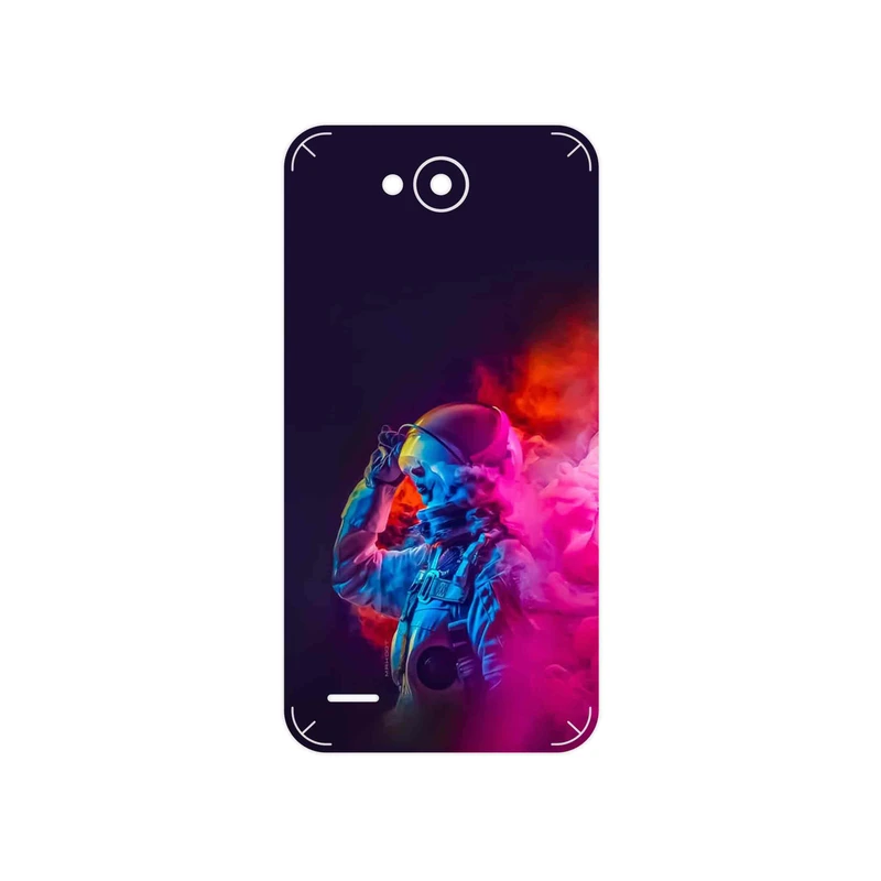 برچسب پوششی ماهوت مدل Smoke Rainbow Digital Art 1 مناسب برای گوشی موبایل ال جی X Power 2
