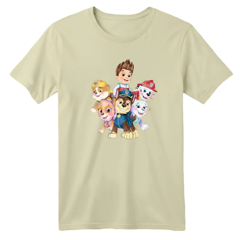 تی شرت آستین کوتاه بچگانه مدل سگ نگهبان کد ۲