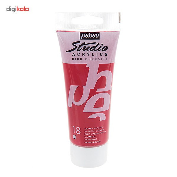 رنگ اکریلیک پ ب او مدل Studio کد رنگ 18 حجم 100 میلی لیتر رنگ اکریلیک پ ب او مدل Studio کد رنگ 18 حجم 100 میلی لیتر