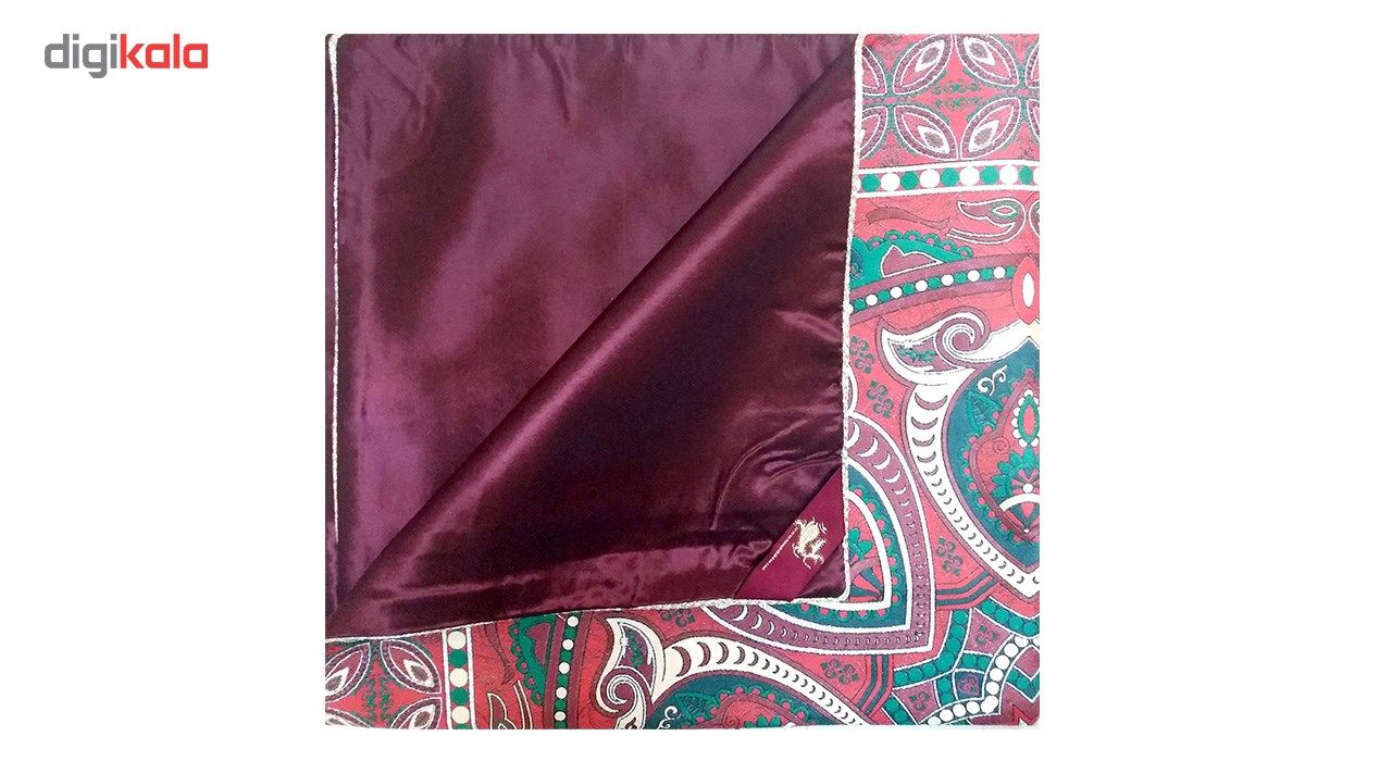 ست 4 تکه رومیزی ترمه ابریشمی کد 1009 main 1 4