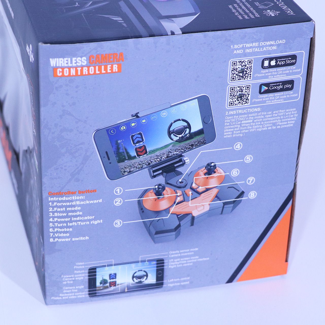 ماشین بازی کنترلی مدل افرود مانستر دوربین دار -  - 4