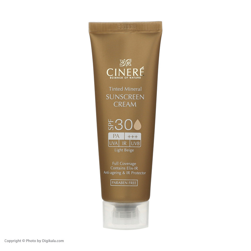 کرم ضد آفتاب سینره مدل CI02 حجم 50 میلی لیتر