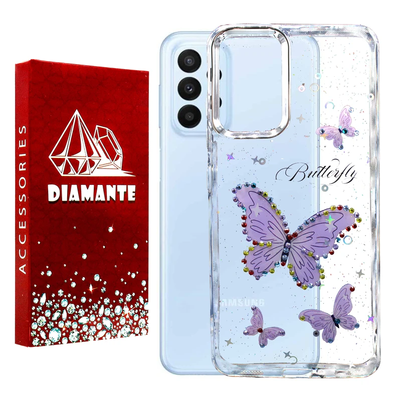 کاور دیامانته مدل Butterfly Rd مناسب برای گوشی موبایل سامسونگ Galaxy A73