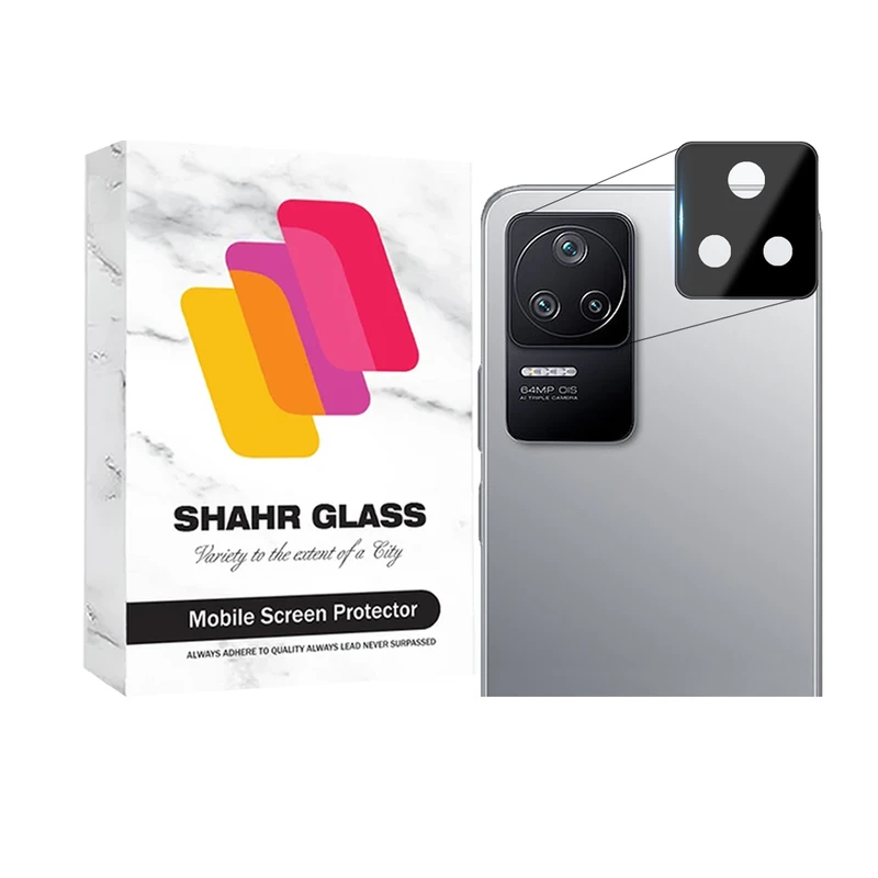 محافظ لنز دوربین  شهر گلس مدل FULLENSS مناسب برای گوشی موبایل شیائومی Poco F4 / Redmi K50 / Redmi K50 Pro