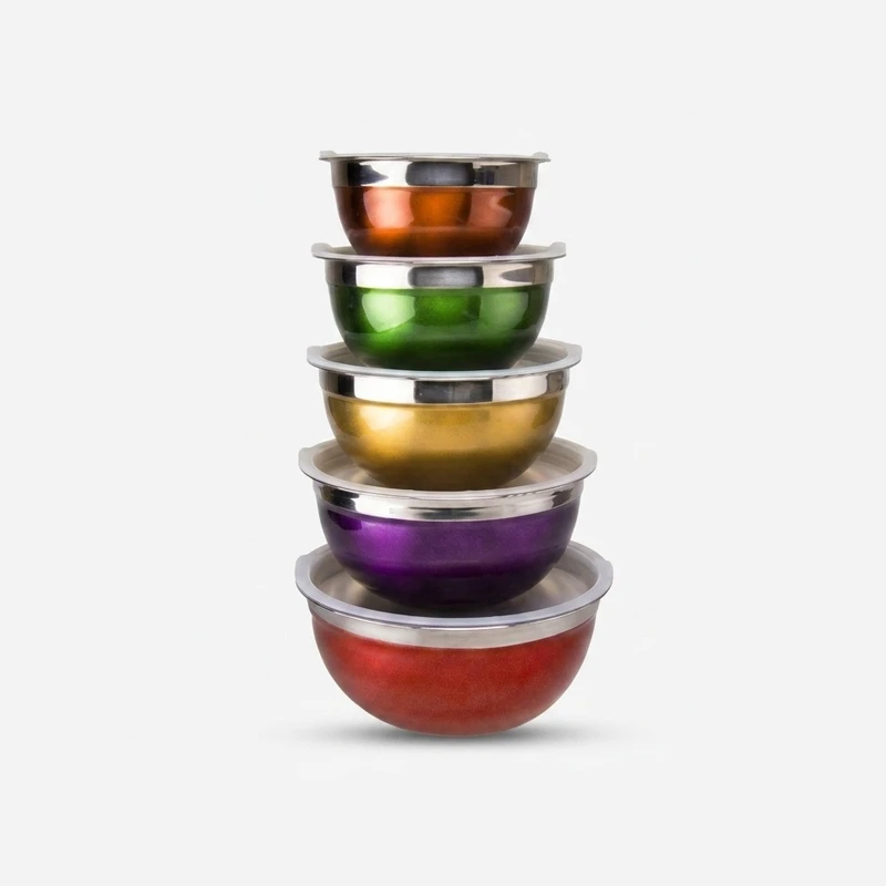 لگن اشپزخانه 777 استار مدل BWLS-105 مجموعه 5 عددی